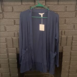 Lauren Conrad navy blue cardigan